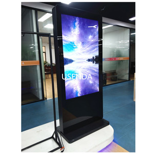 75 inch 4K ngoài trời không thấm nước mặt trời có thể đọc được IP65 lớp tầng đứng quảng cáo hiển thị ngoài trời LCD kỹ thuật số biển - Product Image 2