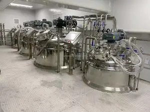 ESKO Body Lotion Making Machine Vakuum homogenisieren der Emulgier mischer für Sauce Gesichts creme