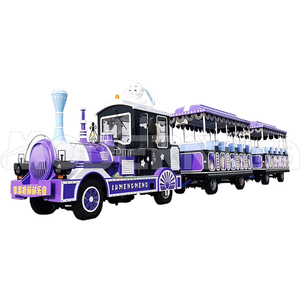 Nuevo diseño de tren turístico sin rieles, tren eléctrico, tren para parques de atracciones, atracciones para niños - Product Image 4