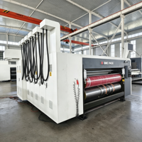 Machine d'impression flexographique à transfert sous vide de haute précision, imprimante flexo pour carton ondulé, machine de fabrication de boîtes en carton