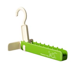 Pleasant Dog Folding Clothes Hanger Compact Travel Drying Rack For Hotel Dorm Business Trip Use - Product Image 5
