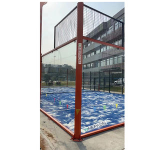 Golden Supplier 100% Hot Dip Galvanized <strong>Padel</strong> Tennis <strong>Court</strong> 15+ Years Usage Life Best Professional - Product Image 5