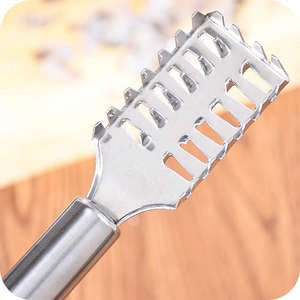 Outil de nettoyage rapide et efficace en acier inoxydable, brosse à peau de <span class=keywords><strong>poisson</strong></span>, outils de préparation des fruits de mer de cuisine, brosse à écailles de <span class=keywords><strong>poisson</strong></span> - Product Image 3