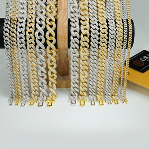 Pulsera Cubana de Moissanita, un Accesorio de Moda, Imprescindible para los Amantes de la Moda/Rap/Hip Hop/Rock - Product Image 2
