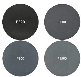 Cát Đen đĩa giấy silicon carbide nhôm oxide móc và vòng lặp giấy nhám đĩa cho vách thạch cao Sander - Product Image 2
