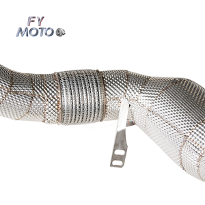 Uitlaat Catted Downpipe Voor Bmw M5 F90 S 63M X 5M (F95) X 6M (F96) 2022 + Modellen Met V8 Twin Turbo Met Hitteschild - Product Image 4