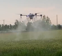 Pulvérisateur de pesticides à haute pression, alimenté par batterie à essence, pour drone UAV, moteur, utilisation agricole, télécommande, construction facile