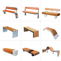 Banc de parc extérieur fabriqué sur mesure pour l'entrée sur le campus universitaire, résistant aux intempéries et durable avec un dessin CAO sur mesure