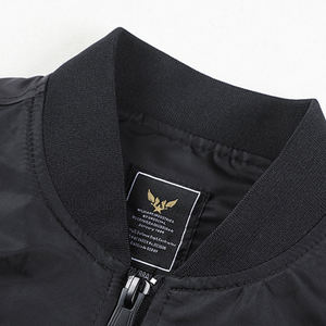 Zipper Windproof Varsity <strong>Jacket</strong> Men's Wine <strong>Red</strong> Custom Embroidery Woven Print Pattern Bomber Snow <strong>Jacket</strong> Knitted - Product Image 3