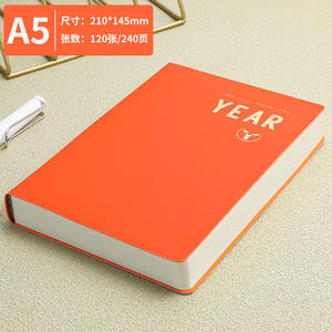 Diario Grueso con Impresión Personalizada, Agenda Diaria, Cubierta de Cuero, Agenda Escolar, Cuaderno de Trabajo, Libreta de Oficina - Product Image 3