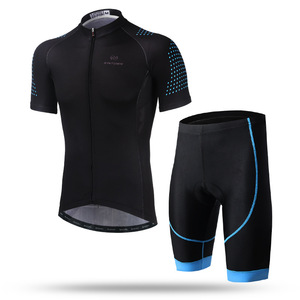 Custom Sublimation Print Breathable <b>Short</b> Sleeve <b>Cycling</b> Jersey with Full Zipper Black <b>Padded</b> Bib <b>Shorts</b> Wide Straps Plus Size - Product Image 1