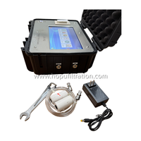 Purificador de Aceite Hidráulico y para Transformadores Móvil HOPU LPC-P50, Contador de Partículas, 120W AC220V, Montaje en Suelo