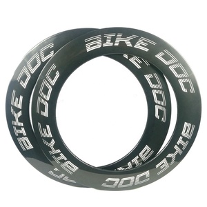 BIKEDOC <span class=keywords><strong>de</strong></span> engranaje fijo 28h 80 mm carbono <span class=keywords><strong>llanta</strong></span> Tubular <span class=keywords><strong>bicicleta</strong></span> con llantas brillantes 700C pista llantas <span class=keywords><strong>de</strong></span> ruedas Clincher - Product Image 4