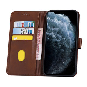 Custodia in pelle Flip con Slot per schede per Cloud Mobile Stratus C5 Elite C7 <span class=keywords><strong>iPhone</strong></span> <span class=keywords><strong>11</strong></span> Pro Max portafoglio porta telefono all'ingrosso borsa per telefono - Product Image 3