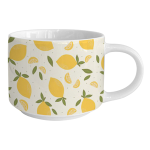 Tasse à latte en céramique artisanale durable, motif jaune, pour boissons chaudes, idéale pour les cadeaux d'affaires – Meilleure vente - Product Image 3