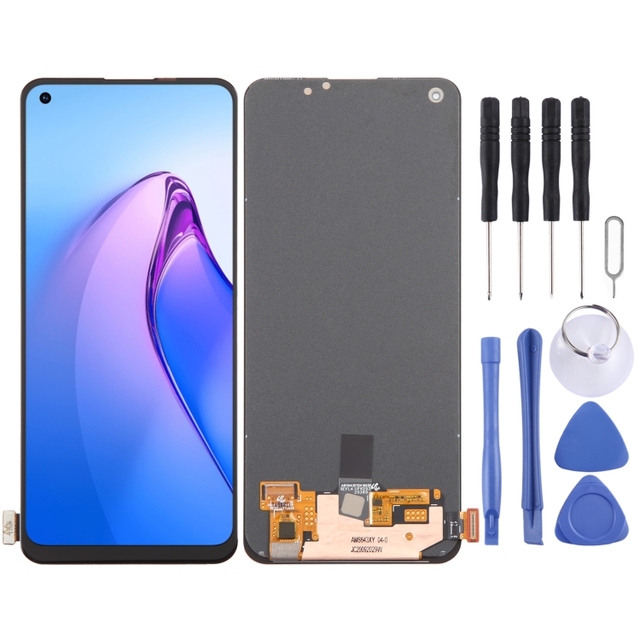 Original AMOLED LCD Screen with Digitizer Full Assembly for OPPO Reno8 Z 5G