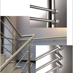 Système de balustrade à barres pleines robuste à prix de gros pour escaliers, plateformes et couloirs - Product Image 3