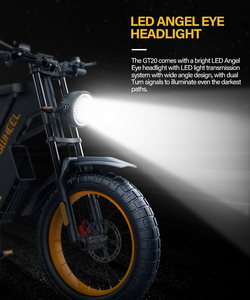 Vélo électrique tout-terrain Fat Tire avec moteur brushless 500W, batterie 48V 27Ah, freins à disque hydrauliques, autonomie 80km, capacité 150kg, pour adultes, idéal pour les sentiers urbains - Product Image 4