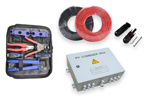 Sistema de Energía Solar y Eólica Fuera de la Red de 12kw con Banco de Baterías, Bomba de Agua para Agricultura - Product Image 5