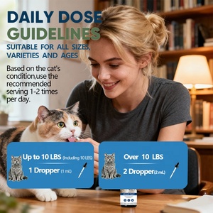 Gouttes liquides urinaires personnalisées pour chiens et chats, soutien à la santé, système urinaire de la vessie, gouttes urinaires pour chats et chiens - Product Image 5