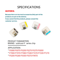 Chip de tanque de tinta Sublicool para chips de cartucho Ep Son F Series SureColor F6200 F7200