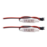 SP002E Mini Controlador de Tira de LED RGB de Píxeles Direccionables de 3 Teclas para Luz Led Magic 2017 Dream Color WS2811 WS2812B