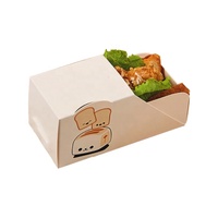 Boîte d'emballage personnalisée pour sandwich aux toasts d'œufs Boîte jetable pour petit-déjeuner déjeuner pâtisserie Boîtes d'emballage alimentaire en carton blanc pour pain de Hambourg