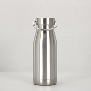 silverjet Stainless Steel Thermos 350ml 500ml Double Wall Vacuum <b>Flask</b> With Lid For Travel Camping Drinkware - Product Image 6