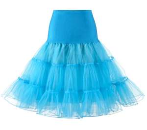 Ecowalson <span class=keywords><strong>court</strong></span> Organza Halloween <span class=keywords><strong>jupon</strong></span> Crinoline Vintage <span class=keywords><strong>mariage</strong></span> mariée pour robes sous-jupe Rockabilly Tutu - Product Image 5