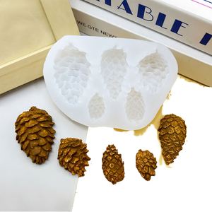 Pine Cone Silicone Mold, Dried Fruit Mold, Chocolate Mold, Mousse <b>Cake</b> Mold, Baking Silicone Mold, DIY Handmade Dessert Decor - Product Image 1
