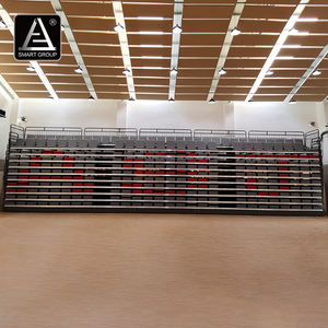 Tribunes télescopiques rétractables multifonctionnelles pour salle de sport intérieure, terrain de <span class=keywords><strong>basket</strong></span>-ball, tribunes rétractables - Product Image 4
