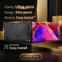 Pantalla LED COB de Alta Frecuencia de Actualización de 7680 Hz, P0.9 P1.25 Ultra HD, Paso de Píxeles Fino, Micro LED, Empalme sin Costuras, para Salas de Conferencias
