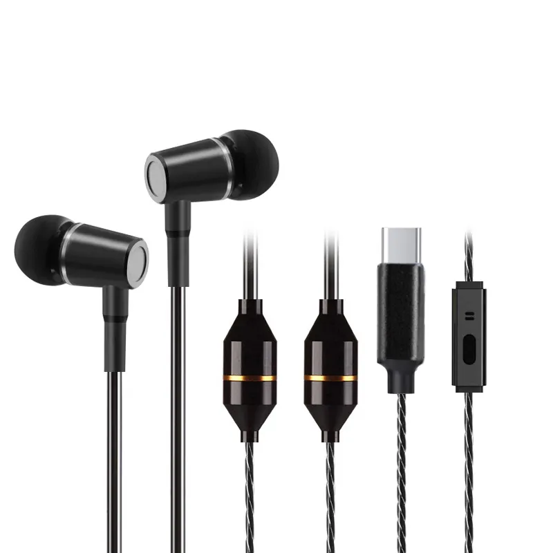 Fc12 אוזניות חינם אנטי קרינה סוג c בטוח emf כפול הגנה מפני רעש מבטל אוזניות צינור אוויר אנטי קרינה