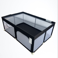 Cour de jeux pour enfants personnalisée grande aire de jeux intérieure de sécurité grand parc pour bébé fabricant vente directe clôture pour bébé
