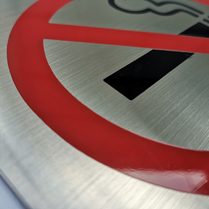 <span class=keywords><strong>Plaque</strong></span> auto-adhésive «non fumeur» au design moderne personnalisé pour hôtel, restaurant, bureau, utilisation <span class=keywords><strong>plaque</strong></span> <span class=keywords><strong>de</strong></span> <span class=keywords><strong>porte</strong></span> - Product Image 2