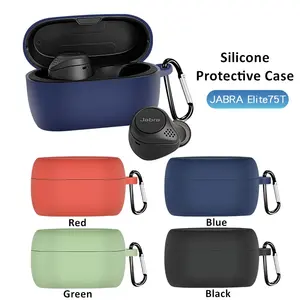 Anti-fall Earbuds Case For Jabra Elite 4 Active Bluetooth Wireless Earphone  Silicone Protective Cover For
