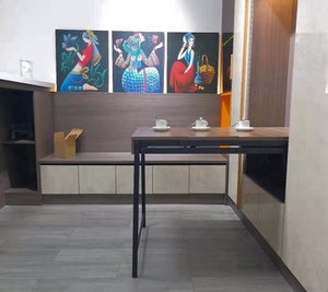 Safety Buffering Drop Durable Stylish Folding Coffee <strong>Table</strong> With Simple Design Cost-effective One Set Multi-purpose Saving Space - Product Image 4