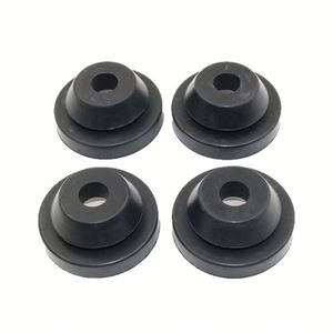 Pasacables de goma para guardabarros de motocicleta, protector de cable de 25 mm de diámetro exterior, buje de goma negro para paso de cables - Product Image 3