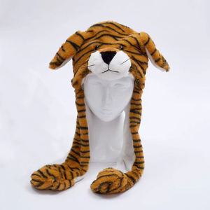 Детская плюшевая шапка <span class=keywords><strong>Mario</strong></span> с милыми животными - Product Image 5