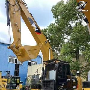 Excavadora de cadenas usada CAT 320D, de segunda mano, marca original estadounidense, 20 toneladas, excavadora de cadenas de tamaño mediano, excavadora usada. - Product Image 5