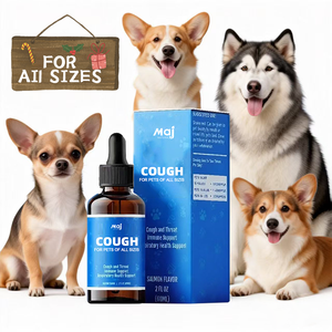 Gouttes à base de plantes pour la toux canine et féline, marque privée OEM - Soulagement, soutien immunitaire, vitamines, minéraux, apaisant pour la gorge, huile de poisson - Qualité supérieure - Product Image 4