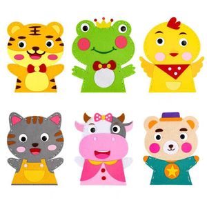 Adorables Marionetas de Dedo de Animales de Fieltro Hechas a Mano para Niños, Juguetes Educativos, Tendencia Viral en Redes Sociales para Juego Creativo - Product Image 4