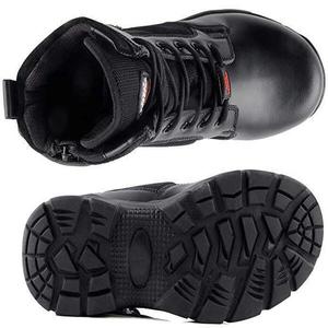 Chaussures de sécurité robustes avec protection des orteils en acier, design respirant, absorption des chocs et semelle antidérapante - Product Image 3