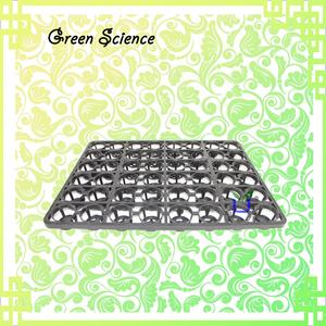 Vente en gros d'usine d'étagères en pot en plastique noir épaissi à 48 alvéoles durables pour plantes Plateaux pour orchidées à papillons de nuit - Product Image 3