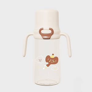 Botella de Agua Infantil BoYi de Gran Capacidad, Ecológica, de Silicona PPSU, Anti-Cólicos, <span class=keywords><strong>Flujo</strong></span> Lento, Libre de PVC, con Asa, para Niños de 1-2 Años - Product Image 5
