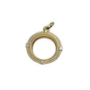 WENCHI S925 Argent Ensemble de supports de boucles d'oreilles à pendentif rond, avec sertissage vide de 11,5 mm pour perle, coquille de cheval et composants de bijoux à fond plat - Product Image 4
