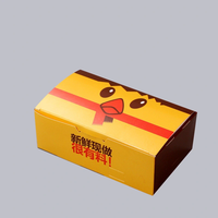 Conception personnalisée de vos propres logos, papier kraft alimentaire recyclable, gaufrage, laminage mat, toutes tailles, jetable, pour poulet frit