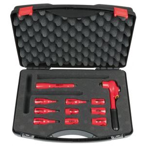 KS TOOLS-117,1887 Juego de llaves de vaso aisladas de 3/8 ''(11 piezas)-EAN 4042146542507 LLAVES DE VASO AISLADAS - Product Image 1
