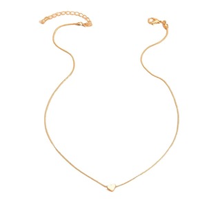Collana con Ciondolo a Cuore per Donne, Catena Minimalista per Clavicola, Stile Francese, Gioielli di Moda Quotidiana - Product Image 5