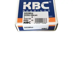 KBC konik makaralı rulman 32205 32205J makine parçaları için kullanın